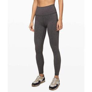 Lululemon Wunder Under High-Rise Tight 31” Luxtreme Heathered Black 4